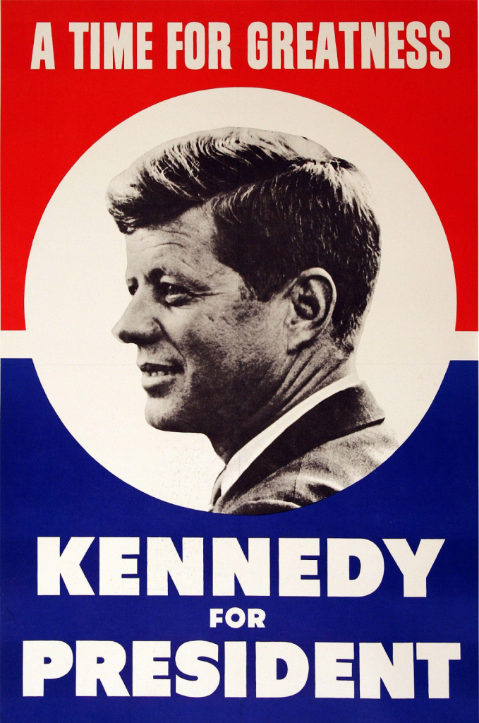 John F. Kennedy's A Time for Greatness Campaign Poster (1960)