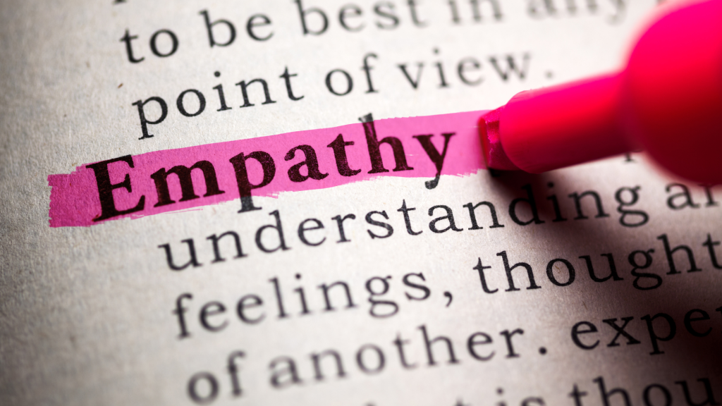 Empathy is important for fundraising success